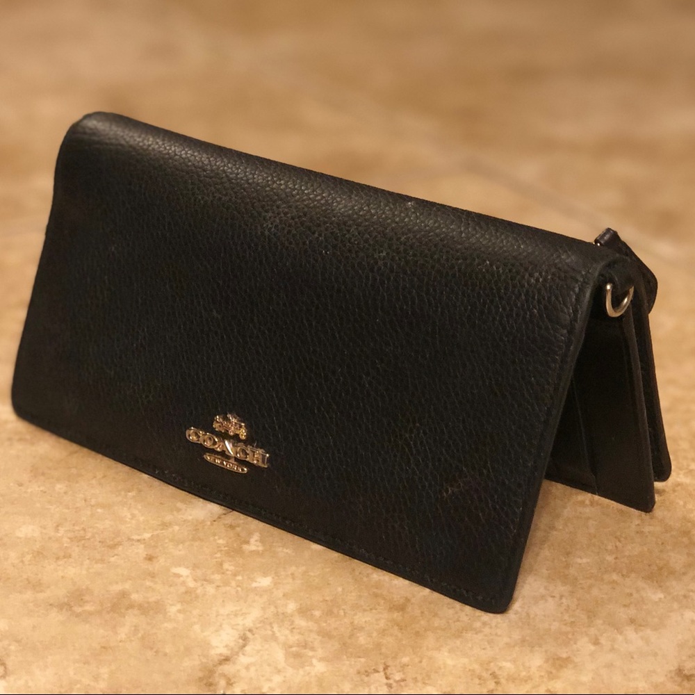 Authentic Black Coach wallet